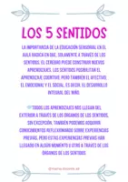 Vista previa - Juegos / Gamificación - Juego de los 5 sentidos para niños - Español e Inglés - página 2