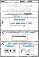 Vorschau - Stundenentwürfe - Modul 2.1.2 Erstellung von Textbausteinen Informationstechnologie Lehrplan Plus - Seite 1