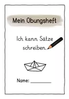 Vorschau - Arbeitsblätter - Sätze schreiben Übungsheft (Teil 2) - Kl. 1/2 - Seite 2