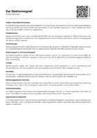 Vorschau - Arbeitsblätter - Der Elektromagnet (Informationstext und Übungen) - Deckblatt