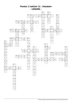 Vorschau - Spiele - Kreuzworträtsel zu Pontes 1 Lektion 11 (Vokabeln) - Seite 2