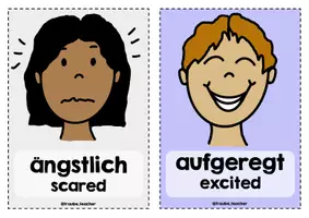 Vorschau - Bildkarten - Gefühle / Stimmung Karten, Gefühlsbarometer - Seite 3