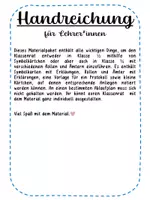 Vorschau - Arbeitsblätter - Klassenrat Materialpaket: Symbole, Rollen/Ämter, Protokoll - Seite 1