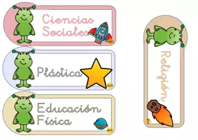 Vista previa - Decoración del aula - HORARIO PARA CAMBIAR DÍA A DÍA - página 2