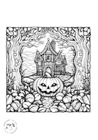 Vorschau - Mal- und Bastelvorlagen - Halloween - Bilder zum Ausmalen - Seite 2