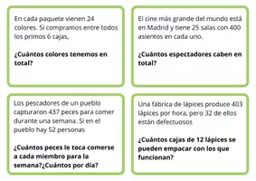 Vista previa - Hojas de trabajo - Problemas razonados - Portada