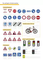 Vorschau - Arbeitsblätter - verkehrssicheres Fahrrad + wichtigsten Verkehrsschilder + Übung - Seite 2