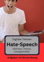 Vorschau - Arbeitsblätter - Digitale Kompetenzen: Hate-Speech im Fokus (Text, Aufgaben und Lösungen) - Deckblatt