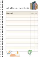 Vorschau - Anderer Materialtyp - Deckblatt Inhaltsverzeichnis Lektüre Ganzschrift Buch lesen - Seite 1
