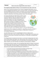 Vorschau - Arbeitsblätter - Besondere Eigenschaften des Wassers - Klasse 8, Chemie - Deckblatt