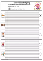 Vorschau - Arbeitsblätter - Schreibspaziergang Herbst Schreiben Schleichdiktat Diktat Text 1. - 4. Klasse - Seite 3