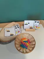 Aperçu - Apprentissages en autonomie - Cartes à pince "Pareil/Différent" des Engins de chantier - Page de couverture