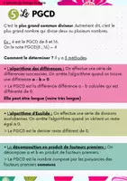 Aperçu - Apprentissages en autonomie - Fiche de révisions CRPE - Arithmétique - Page 2