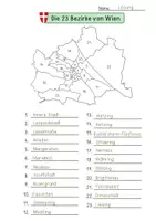 Vorschau - Arbeitsblätter - Wien - Arbeitsblatt Bezirke beschriften - Seite 2