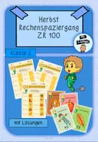 Vorschau - Arbeitsblätter - Rechenspaziergang Herbst2 ZR100 Addition und Subtraktion - Deckblatt