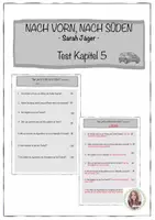 Vorschau - Test - Test Kap.5 RSAP/HSAP 23/24 Pflichtlektüre "NACH VORN, NACH SÜDEN" - Deckblatt