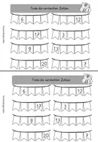 Vorschau - Unterrichtsreihen - Eingangsdiagnostik Mathe Klasse 2 Wiederholungsheft Ferienheft Übungsheft - Seite 3