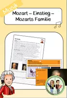 Vorschau - Stundenentwürfe - Mozart - Einstiegsstunde - Mozarts Familie - Deckblatt