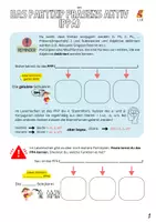 Vorschau - Arbeitsblätter - Das Partizip Präsens Aktiv - Deckblatt