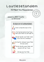 Vorschau - Poster - Übersichtsplakat Lautlesetandem passend zu BISS - Deckblatt