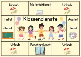 Vorschau - Poster - Minimalistische und platzsparende Visualisierung für Klassendienste - Seite 3