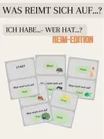 Vorschau - Spiele - Was reimt sich auf...? (Ich habe... - Wer hat...? REIM-EDITION) - Deckblatt