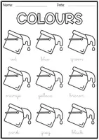 Vista previa - Manualidades / Dibujos para colorear - BACK TO SCHOOL ACTIVITIES - Mini book - página 2