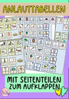 Vorschau - Merkblätter - Buchstabenübersicht zum Aufklappen (Anlauttabelle) - Deckblatt