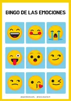 Vista previa - Juegos / Gamificación - Bingo emociones - Portada