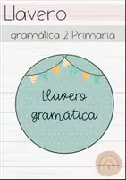 Vista previa - Hojas de trabajo - Llavero Gramática 2• Primaria - Portada