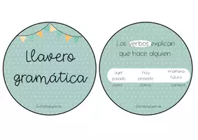 Vista previa - Hojas de trabajo - Llavero Gramática 2• Primaria - página 3