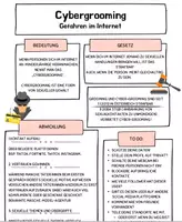 Vorschau - Arbeitsblätter - Sicherheit im Internet: Cybergrooming - Deckblatt