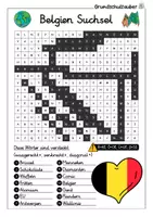 Vorschau - Spiele - Belgien Suchsel - Buchstabengitter - Seite 2