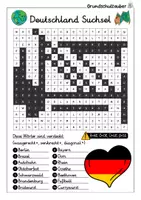 Vorschau - Spiele - Deutschland Suchsel - Buchstabengitter - Seite 2
