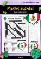 Vorschau - Arbeitsblätter - Mexiko MEGABUNDLE - Wissenskartei, Lückentext, Steckbrief, Suchsel - Seite 1