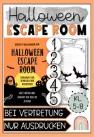 Vorschau - Spiele - Escape Room Halloween - Deckblatt