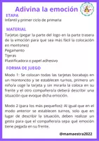 Vista previa - Juegos / Gamificación - Adivina la emoción - página 2