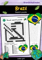 Vorschau - Spiele - Brazil Search puzzle - letter grid (English) - Deckblatt