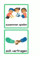 Vorschau - Poster - Verhaltensregeln Klassenregeln Visualisierung inklusiv - Seite 1