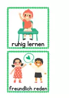 Vorschau - Poster - Verhaltensregeln Klassenregeln Visualisierung inklusiv - Seite 2