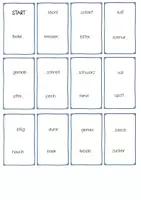 Vorschau - Spiele - 5 Dominos - zusammengesetzte Wörter nach Wortarten sortiert - Deckblatt