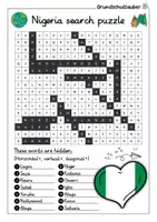 Vorschau - Spiele - Nigeria Search puzzle - Letter grid (English) - Seite 2