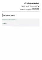 Vorschau - Arbeitsblätter - DEUTSCH: Quiz zur Ballade "Der Zauberlehrling" von Goethe - Seite 1
