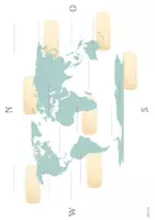 Vorschau - Arbeitsblätter - Arbeiten mit dem Atlas: Kontinente und Weltmeere - Seite 1