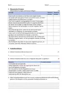 Vorschau - Klassenarbeiten - Klassenarbeit Wirtschaft - Seite 1