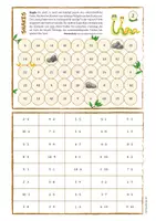 Vorschau - Arbeitsblätter - Das kleine Einmaleins - Spiel (Snakes) - Seite 2