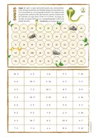 Vorschau - Arbeitsblätter - Das kleine Einmaleins - Spiel (Snakes) - Seite 3