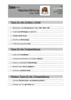 Vorschau - Arbeitsblätter - Aufsatz: Nacherzählung einer Fabel - Schreibtipps, -konferenz + Test - Seite 3