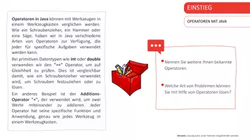 Vorschau - Arbeitsblätter - Operatoren mit Java - Komplett vorbereitete Stunde - Seite 2