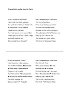 Vorschau - Arbeitsblätter - Prepositions: reading exercises - Seite 3